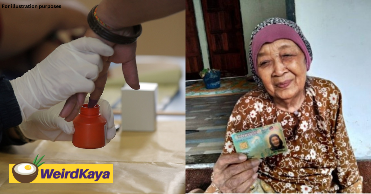 This 109yo m'sian grandmother will be voting for the 16th time on #ge15 | weirdkaya