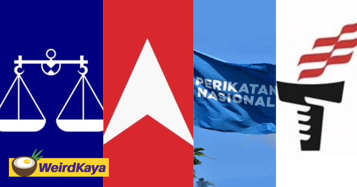 Here are the 4 main political coalitions running for ge15 you need to know | weirdkaya