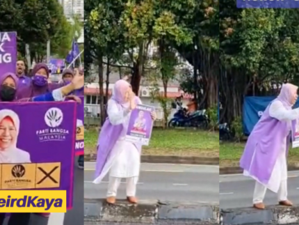 Zuraida Kamaruddin 'Fishes' For Votes In The Middle Of The Road, M'sians Unimpressed