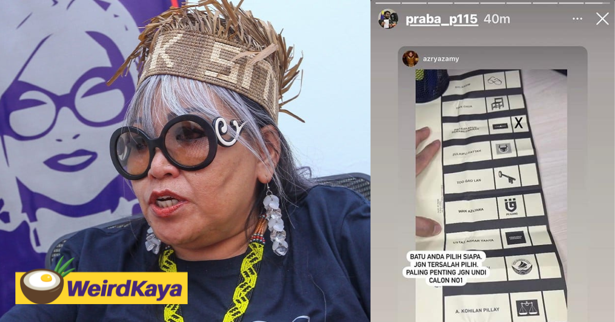 Batu candidate siti kasim accuses opponent of playing dirty, netizens divided | weirdkaya