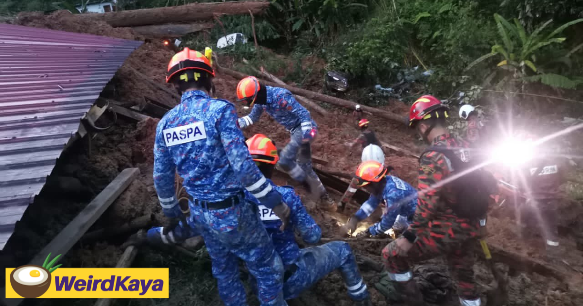 [UPDATED] 61 Victims Rescued, 16 Dead In Landslide Near Genting Highlands