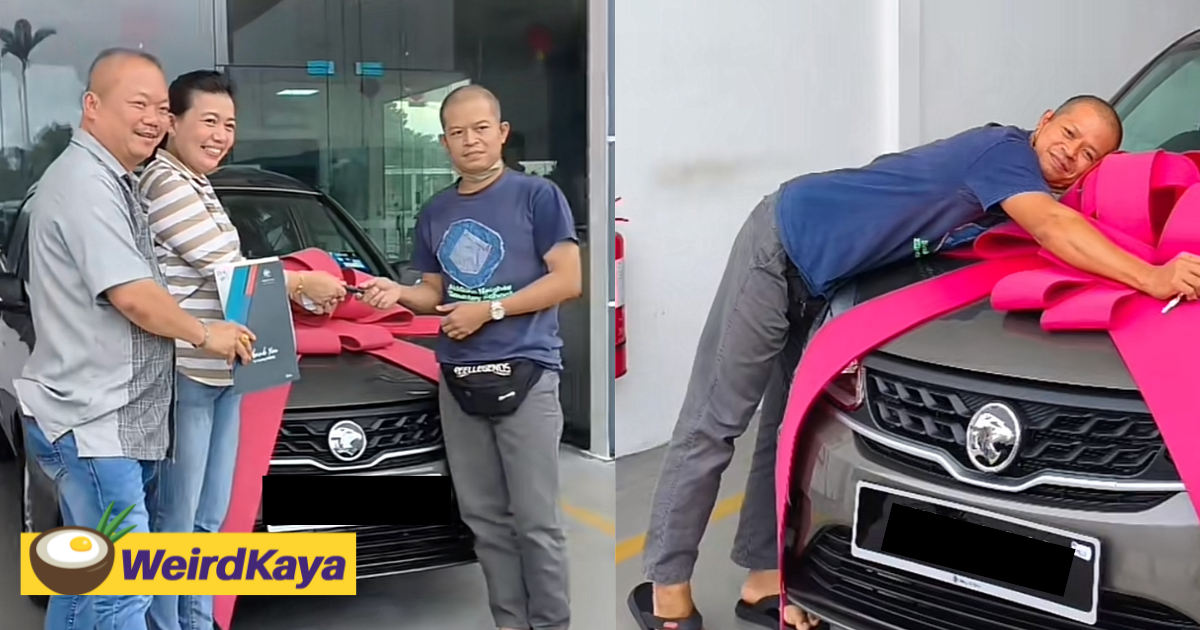 M'sian boss rewards indonesian employee with a fully-paid proton saga | weirdkaya