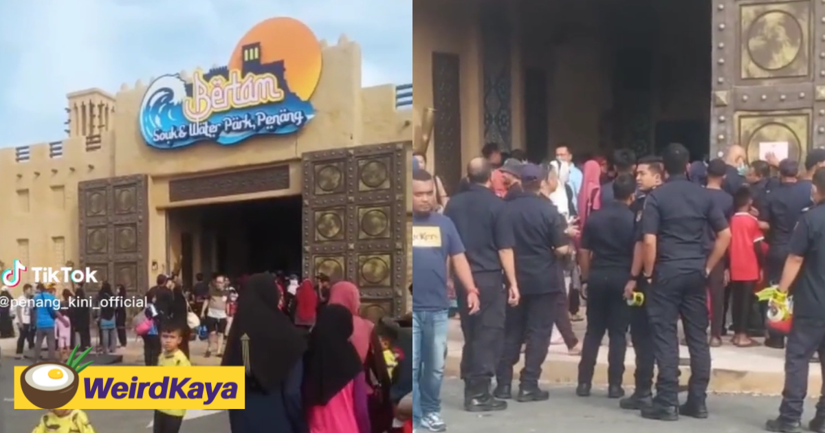 Penang water theme park operating without license ordered to shut down temporarily | weirdkaya