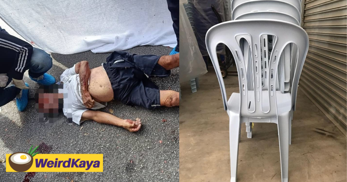 76yo kepong man beaten to death with plastic chair by friend who owed him rm250 | weirdkaya