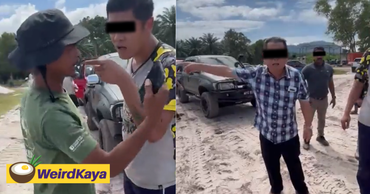 Mining company allegedly hires gangsters to confront environmental activists at perak beach | weirdkaya