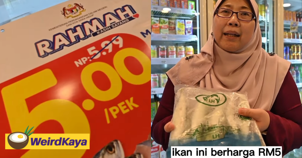 M’sian homemakers can enjoy rm5 seafood packs at kk mart under payung rahmah initiative | weirdkaya