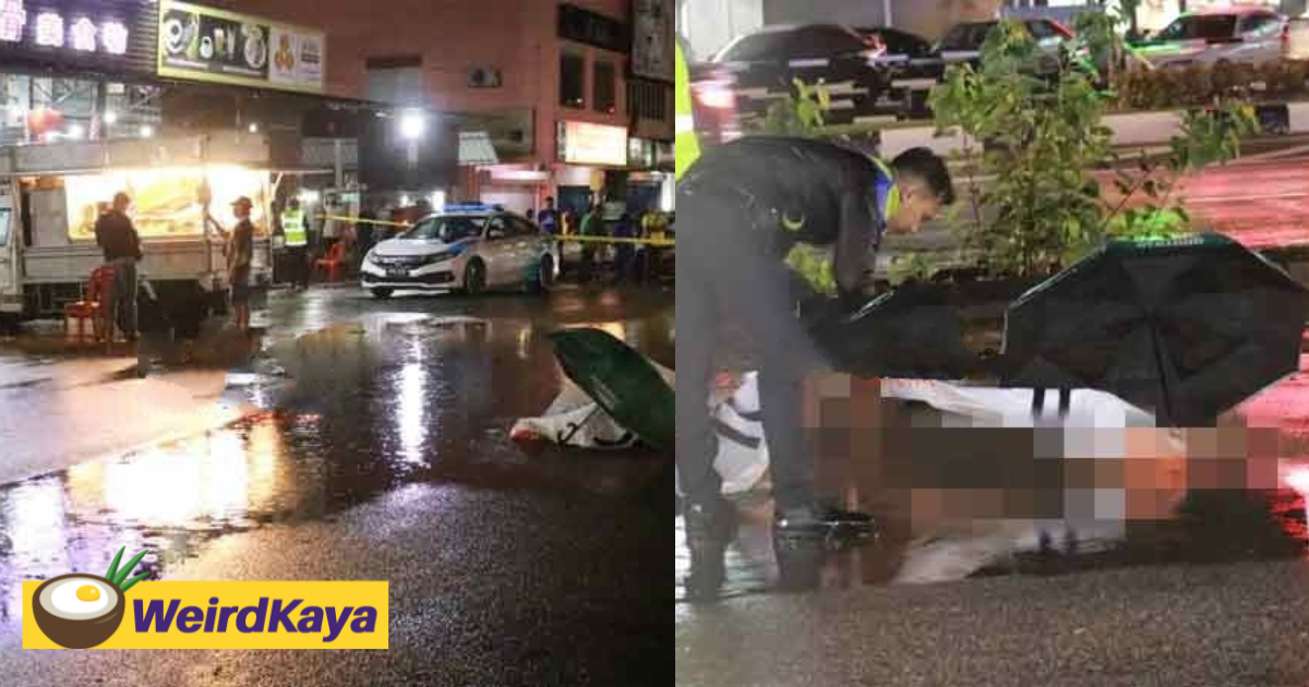 Mentally unstable m'sian man stabbed to death for allegedly disturbing stall patrons | weirdkaya