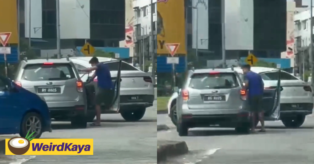 67yo m'sian doctor gets violently attacked by car driver who crashed into him | weirdkaya