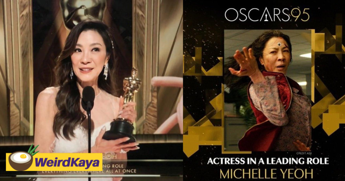 Michelle yeoh becomes first malaysian to win oscar award | weirdkaya
