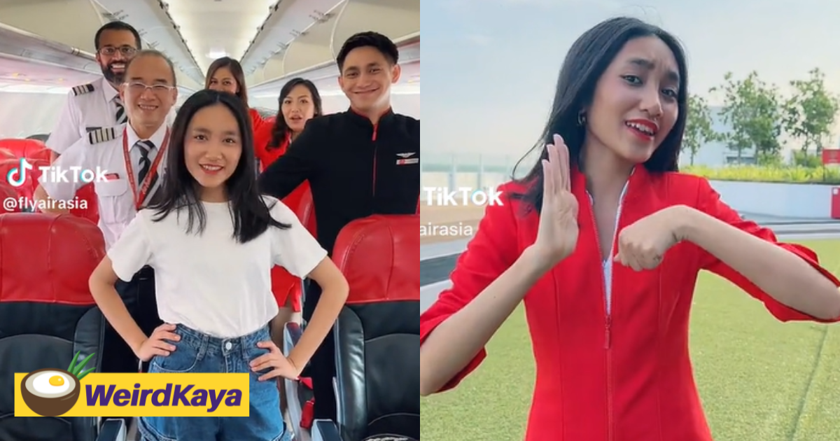 Girl who was mocked over charles & keith bag makes debut appearance in airasia ad | weirdkaya