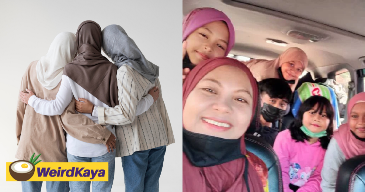 38yo m'sian widow juggles 3 jobs to support and care for her 6 kids | weirdkaya
