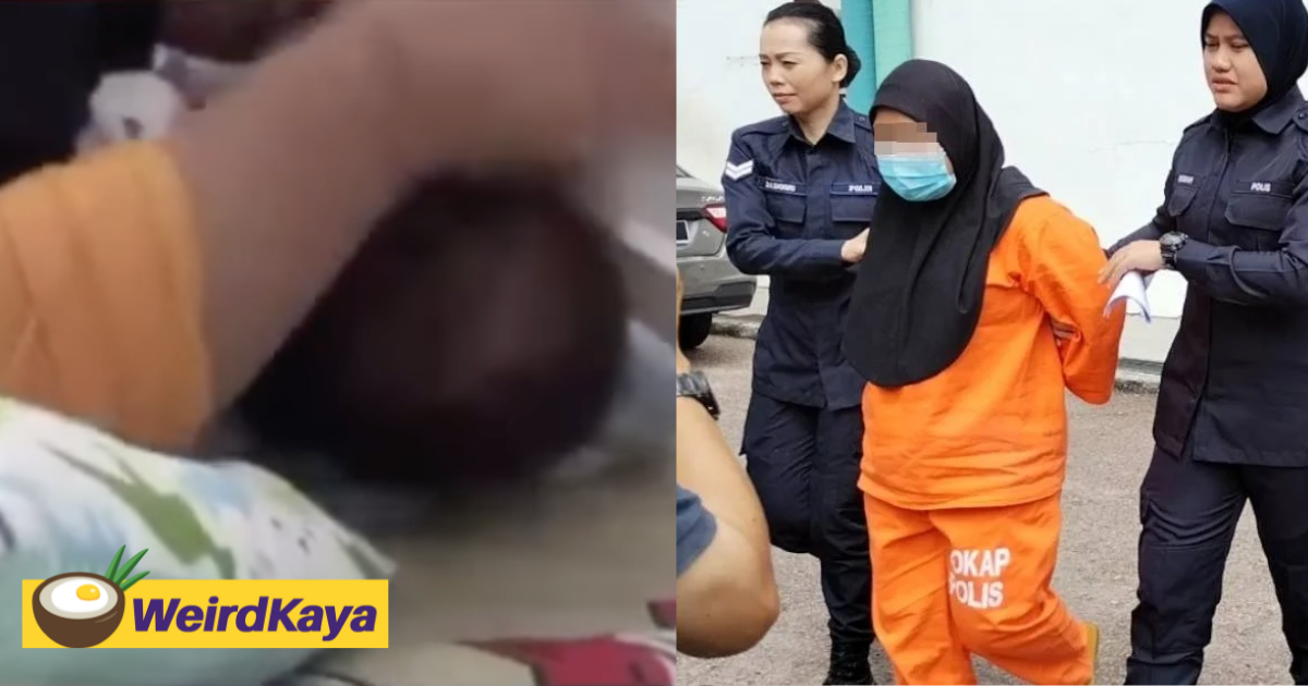21yo m'sian babysitter caught on tape handling crying babies in a rough manner, sparks outrage online | weirdkaya