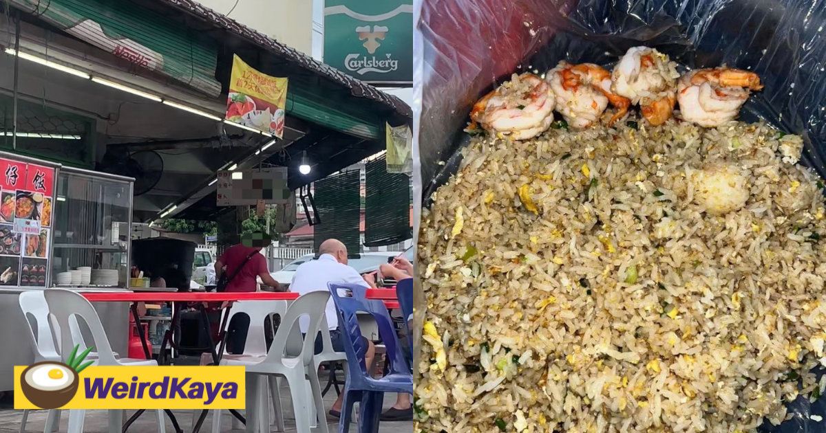 M'sian shocked over being charged rm40 for fried rice with 6 prawns at cheras eatery | weirdkaya