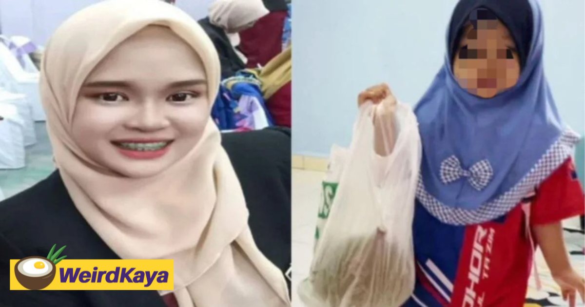 5yo m'sian girl gifts teacher with a durian for teacher's day, leaves her touched by gesture | weirdkaya