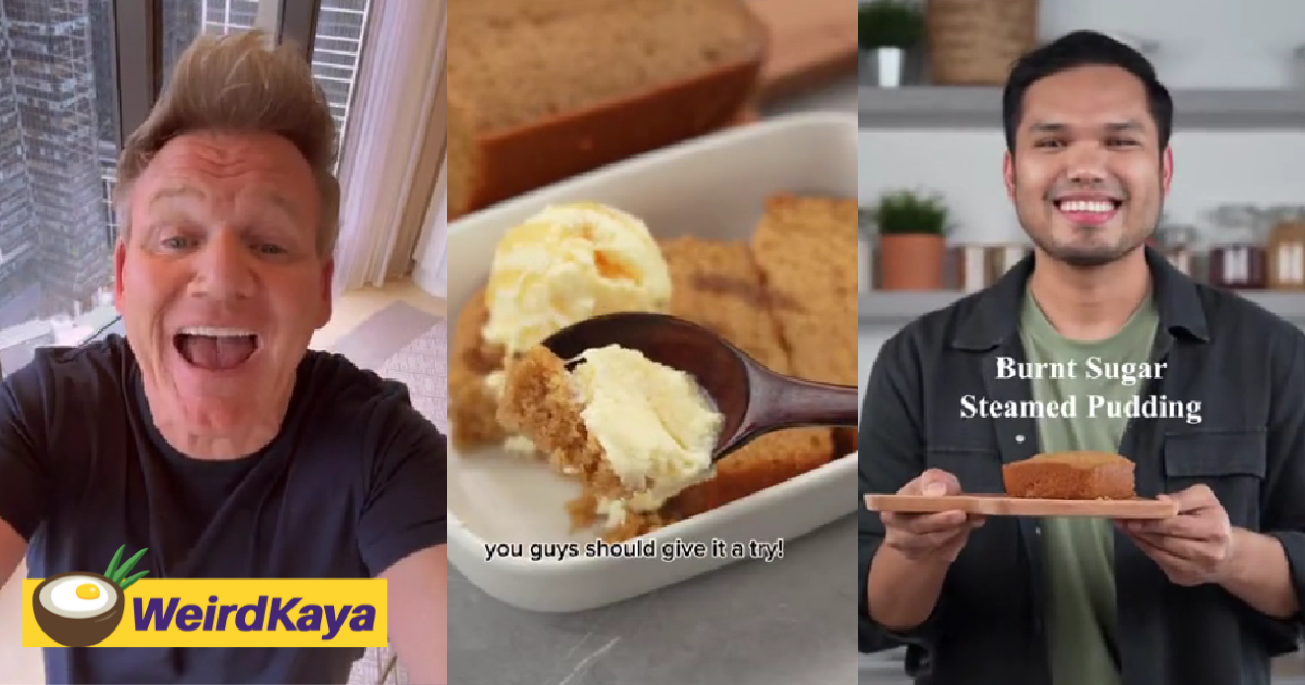 Celebrity chef gordon ramsay impressed by khairul aming's cooking skills, films tiktok clip to praise him | weirdkaya