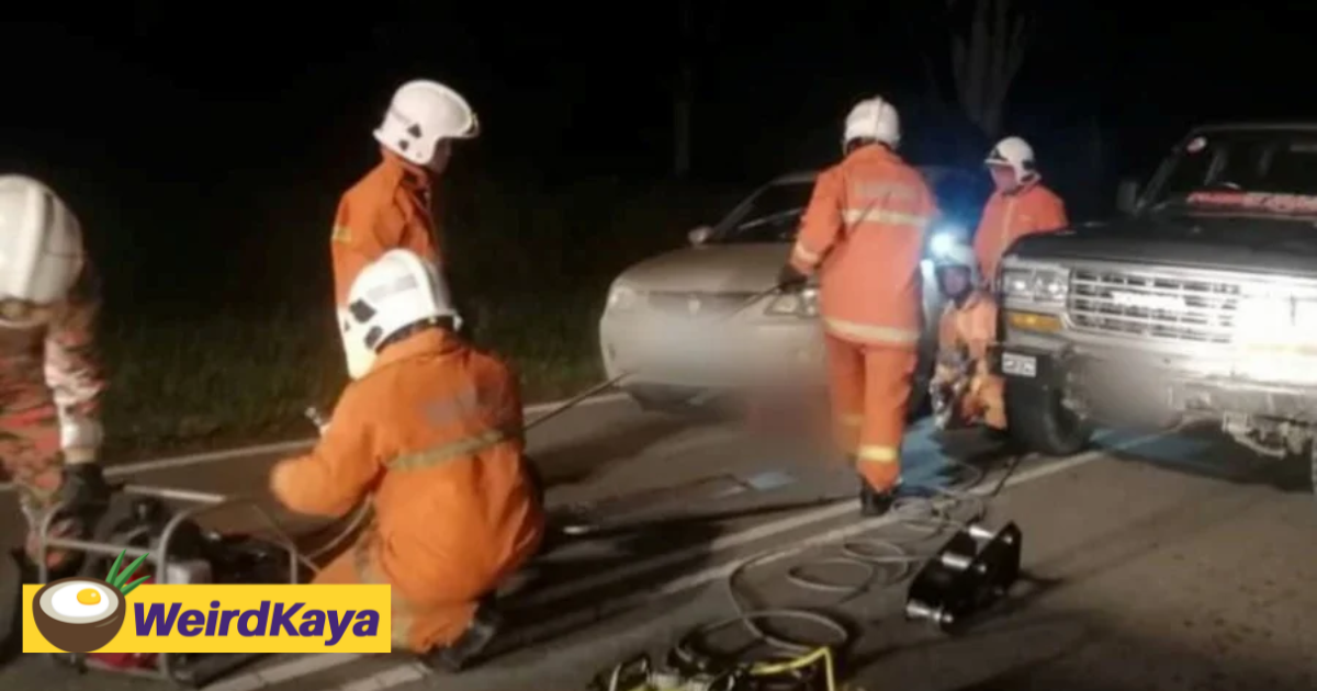 M'sian driver finds it hard to drive up slope, shocked to discover body underneath his car | weirdkaya
