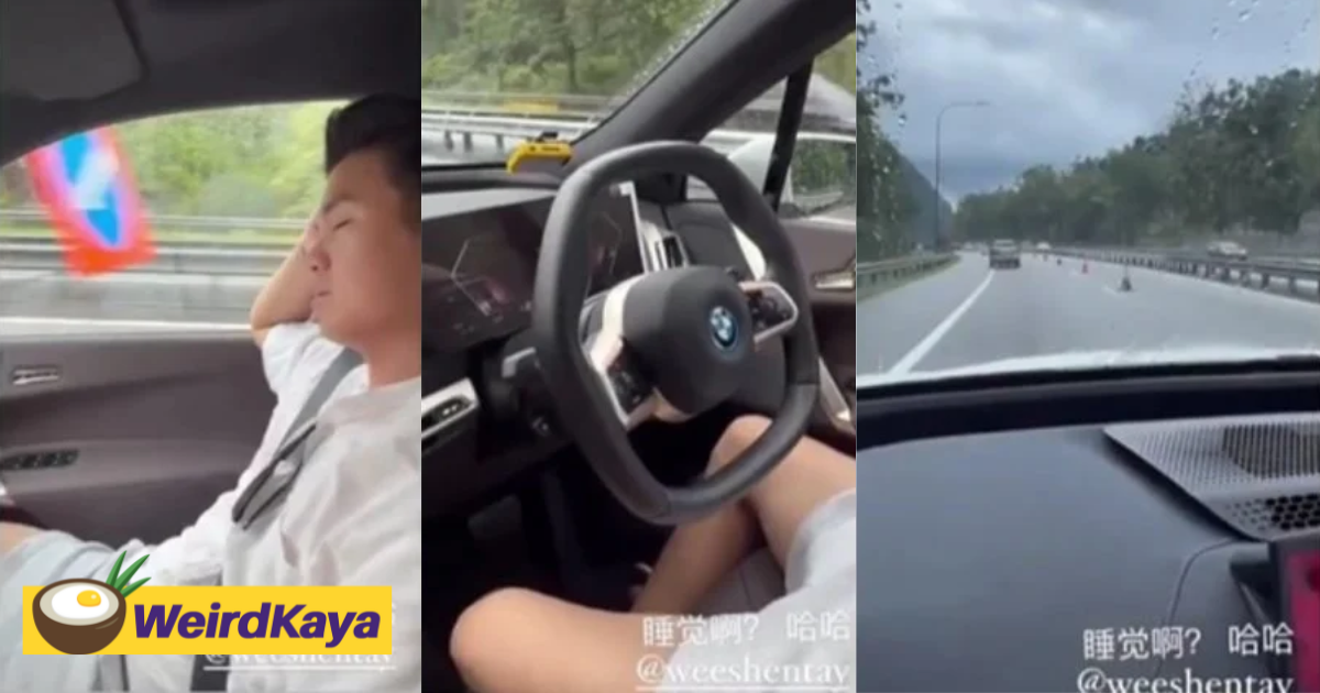 Dj gatita yan and bf show off 'autopilot' feature while travelling to ipoh, now wanted by police | weirdkaya
