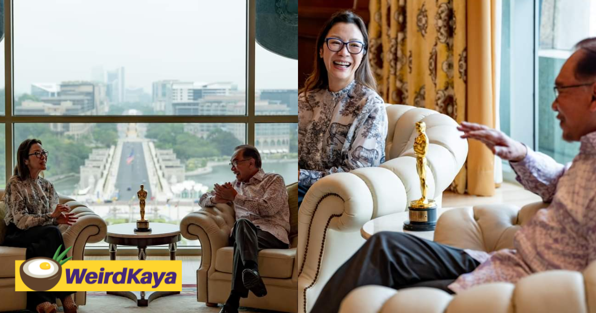 Oscars winner michelle yeoh meets prime minister anwar ibrahim | weirdkaya
