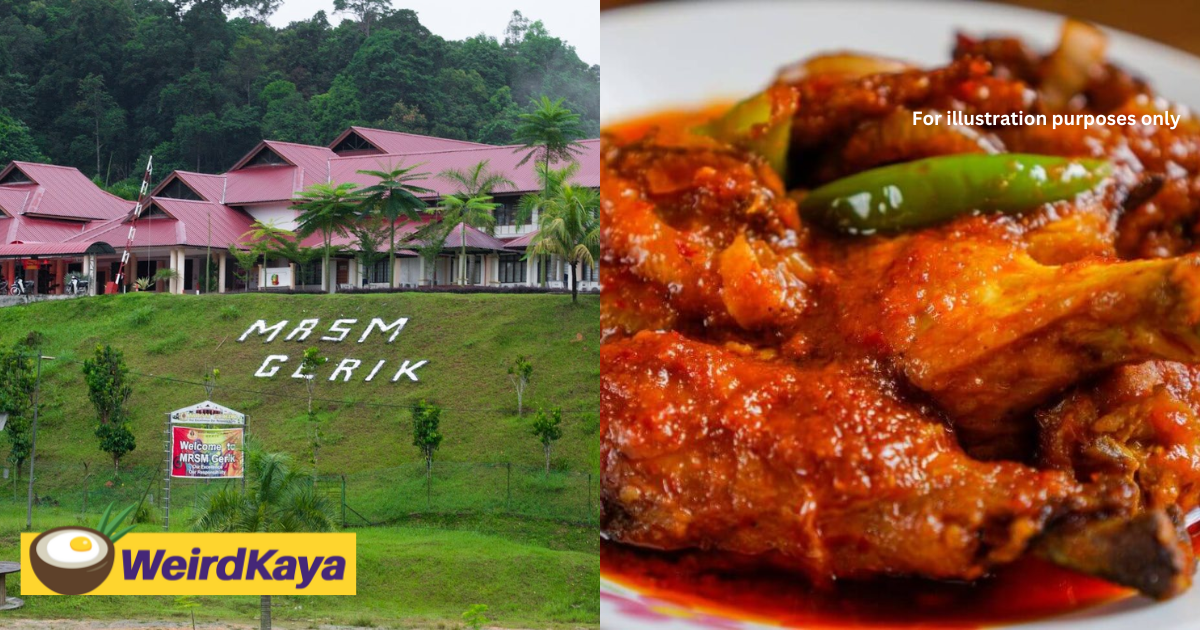 60 mara students in gerik suffer food poisoning after eating ayam masak merah at canteen | weirdkaya