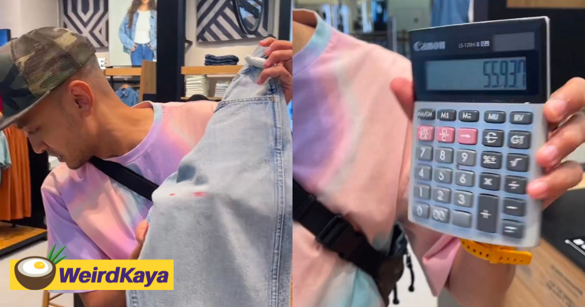 M'sian singer forced to pay rm5. 5k after child spills nail polish on levi's clothing | weirdkaya