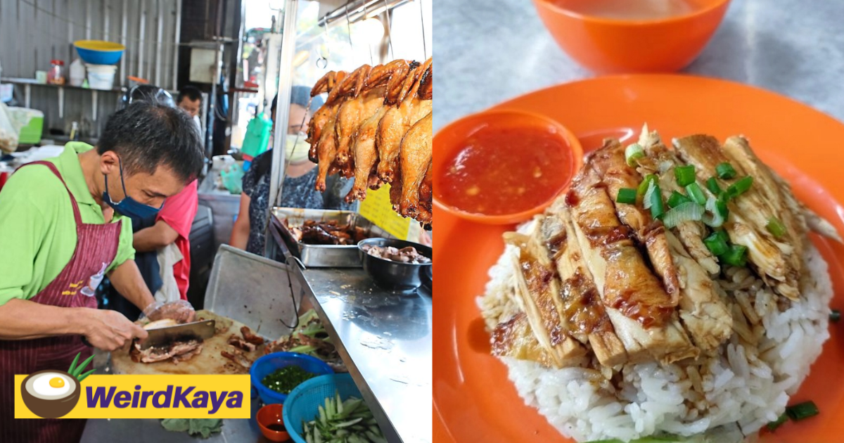 Penang vendor sells rm3 chicken rice to ensure his customers are fed & not hungry | weirdkaya