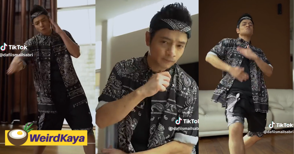 Ismail Sabri's Son Dafi Gets Roasted By Netizens Over TikTok Dance Moves
