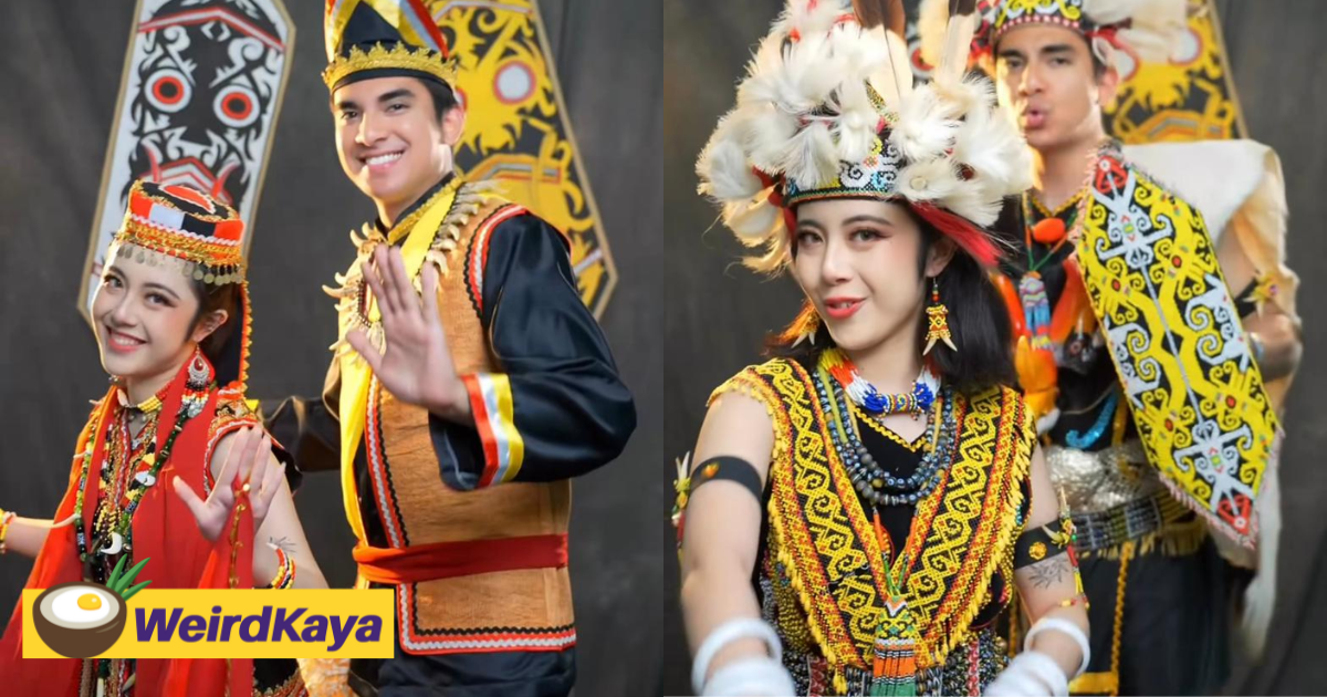 Syed saddiq wows netizens by dancing in traditional sabah and sarawak costumes with tiktoker | weirdkaya