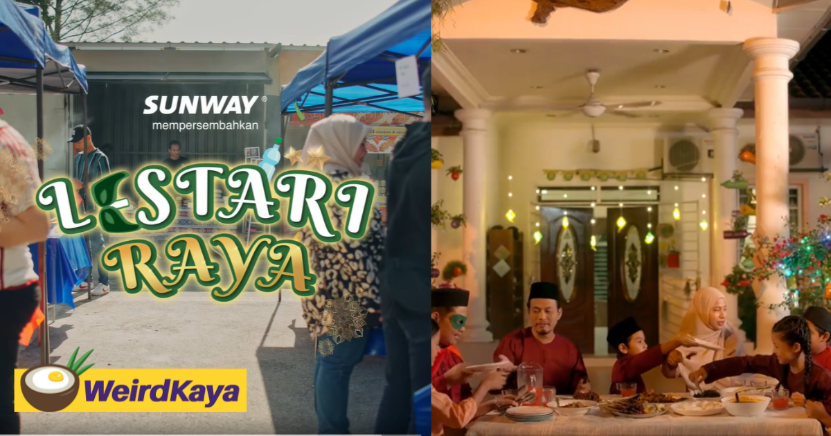 A raya of reflection: sunway sends abang hero to educate public on how to live greener | weirdkaya
