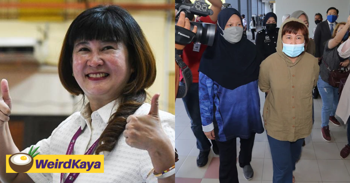 Ex-m'sian politican who allegedly killed husband claims innocence by letting him 'speak' through her while in court | weirdkaya