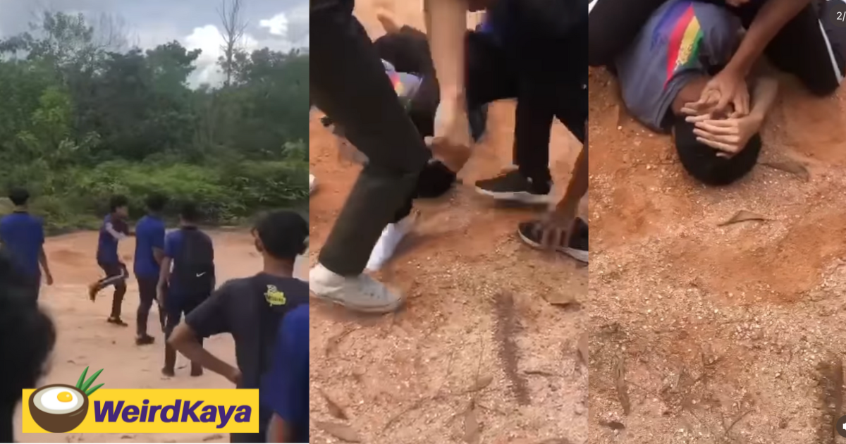15yo student bullied & assaulted by form 5 students for allegedly disrespecting 'seniors' at ampang jaya | weirdkaya