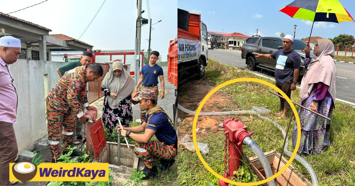 Pas mp who misused fire hydrant claims she got permission to do so, kelantan bomba chief says nope | weirdkaya