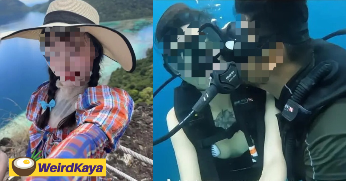 Sabah diving instructor allegedly molests china tourist, gets arrested by police | weirdkaya