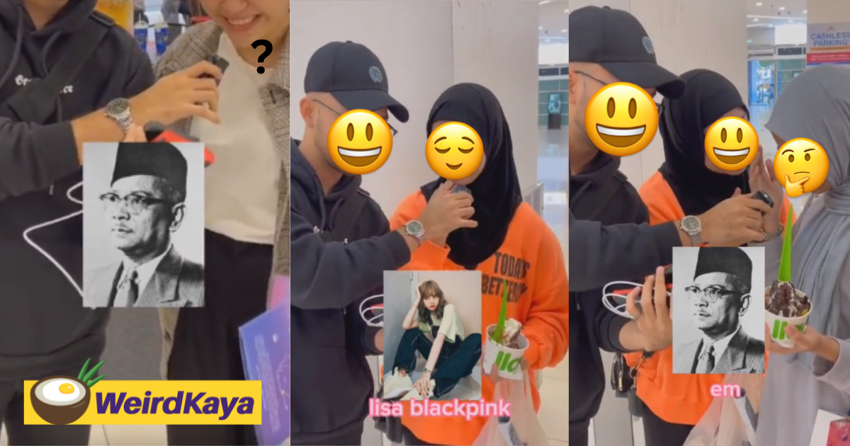 M'sians slam gen zs for being able to recognize blackpink member but not the 1st pm in viral street interview | weirdkaya