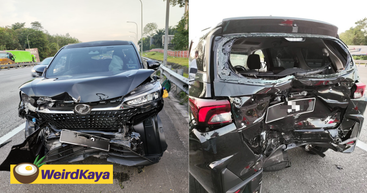 M'sian woman waits 8 months for brand new perodua alza, wrecks it in an accident 2 hours after getting it | weirdkaya