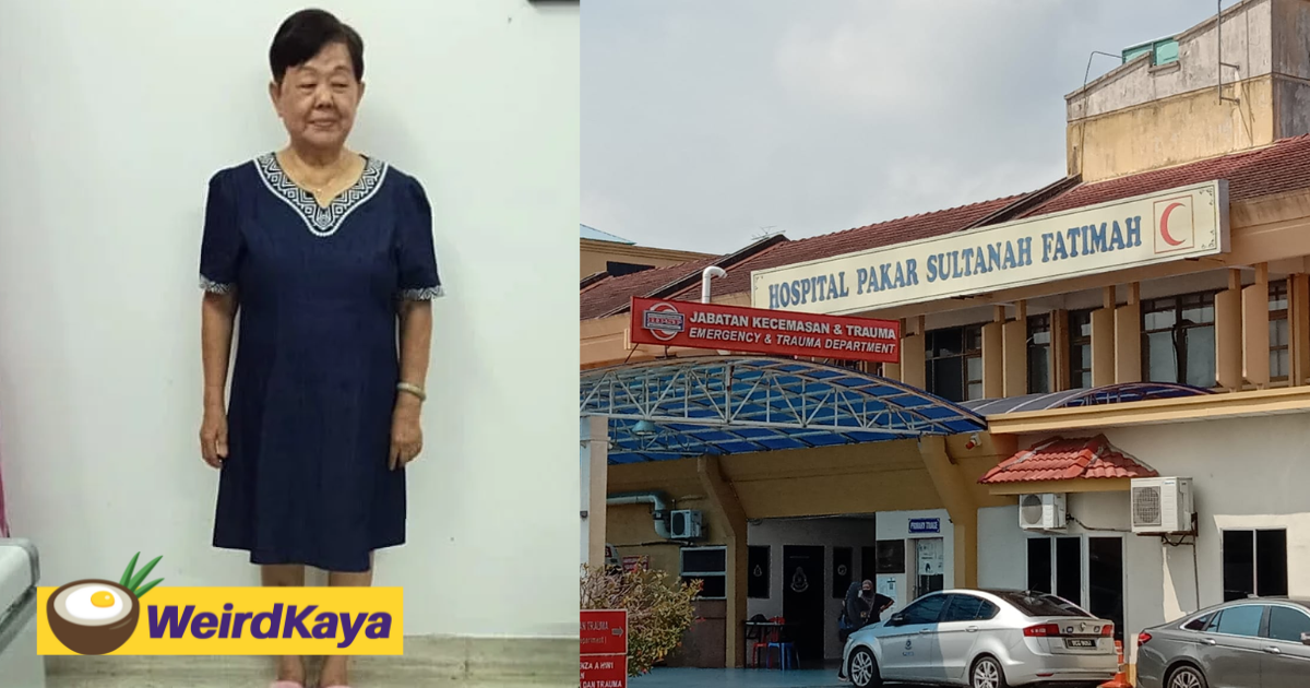70yo m'sian woman told to wear only long pants by staff during hospital checkup | weirdkaya