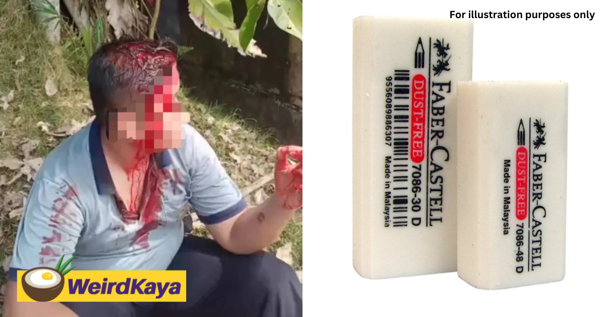 Fight breaks out among form 3 students in johor after one of them threw eraser at another | weirdkaya