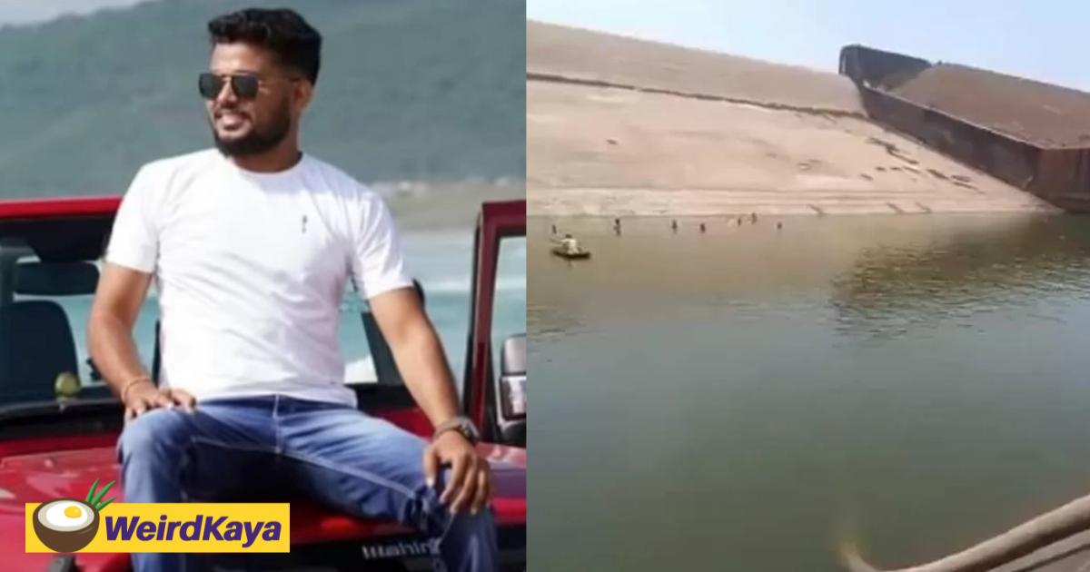 Indian official drains 2 million litres of water from reservoir to retrieve his phone, gets suspended | weirdkaya