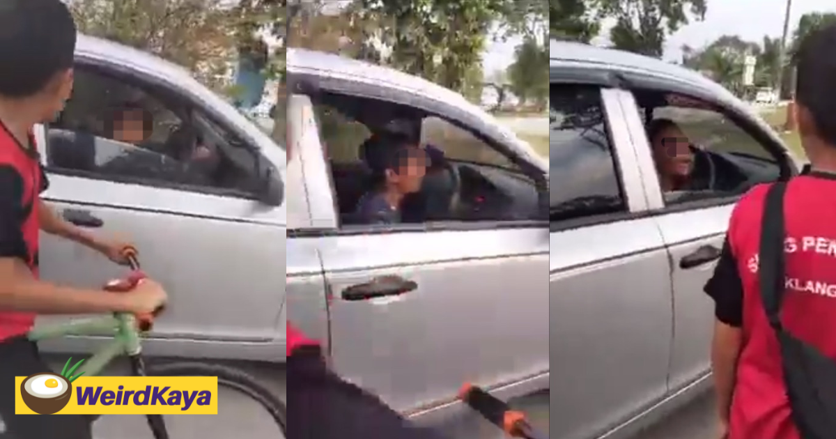 11yo m'sian boy caught driving proton saga on his own in klang, gets arrested along with his dad | weirdkaya
