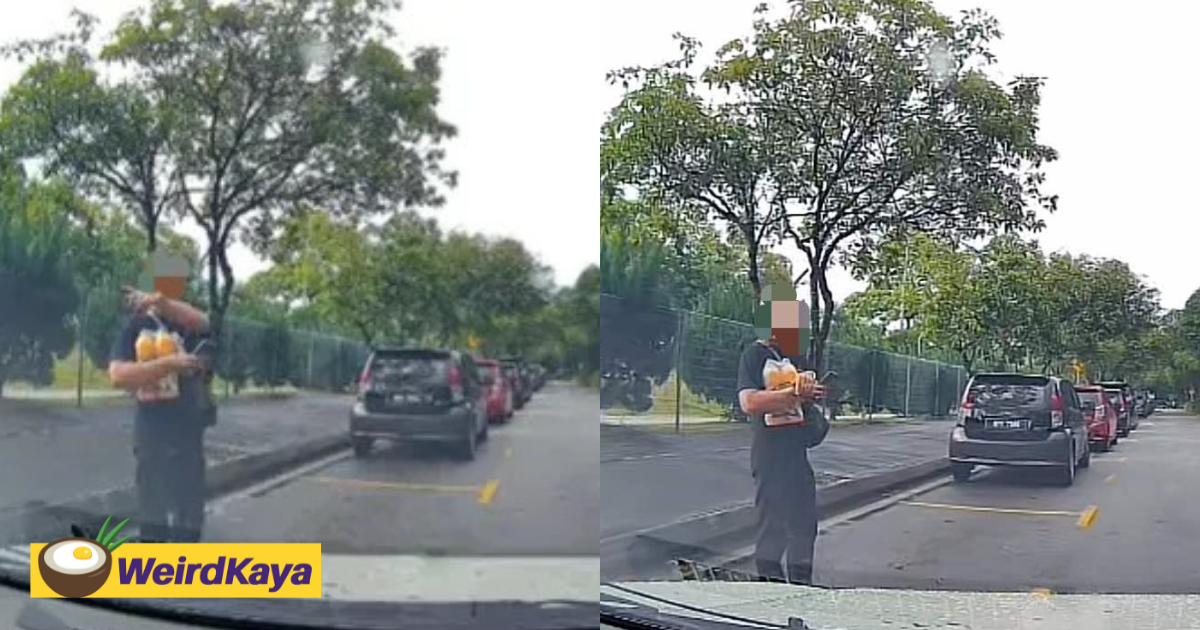 M'sian woman forces man out who ‘choped’ parking spot with his body | weirdkaya