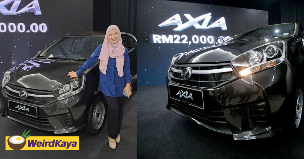 M'sians can now buy the latest perodua axia model at 'rahmah' price of rm22,000 | weirdkaya