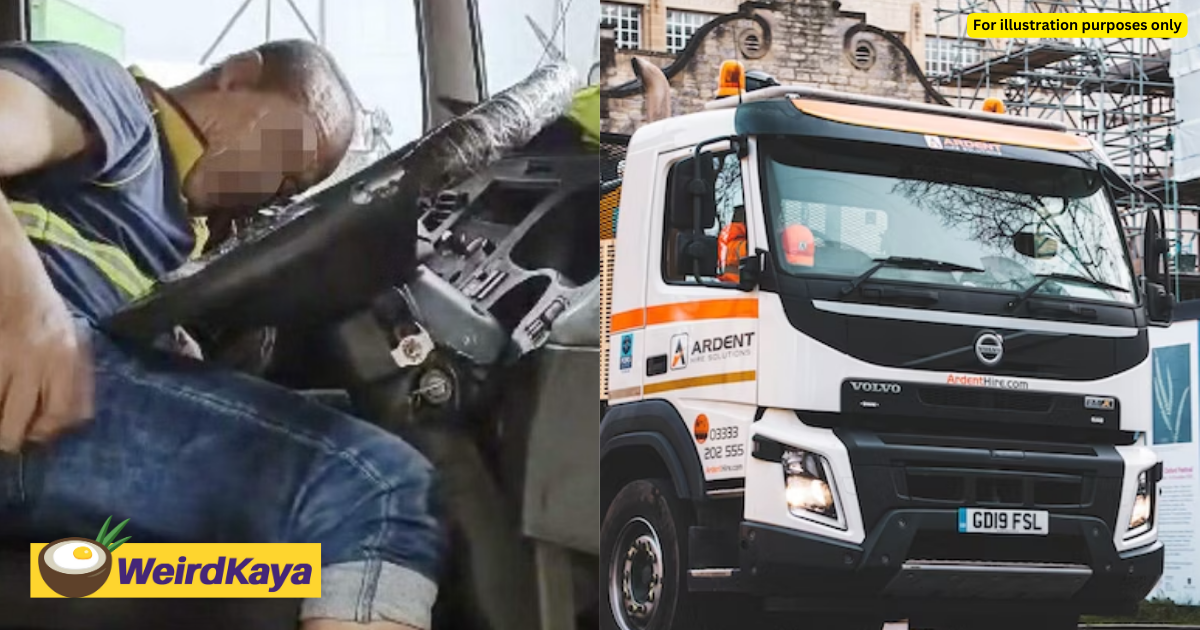 M'sian lorry driver collapses from alleged stroke while transporting goods from jb to s'pore, passes away later | weirdkaya