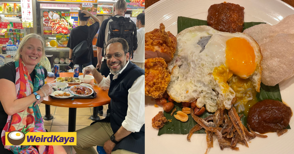 Former canadian environment minister triggers m'sians after saying she had the best nasi lemak breakfast in s'pore | weirdkaya
