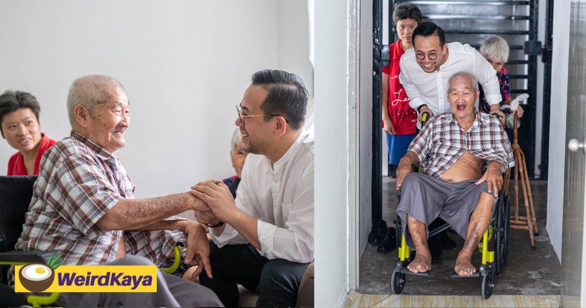 Penang mp helps elderly couple find a new home after they were kicked out by landlord | weirdkaya