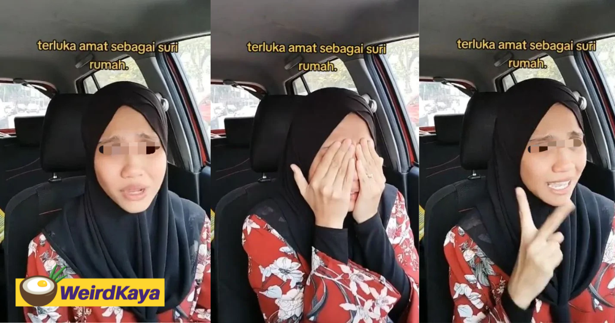 M'sian woman breaks down in tears after she wasn't able to open bank account as a housewife | weirdkaya