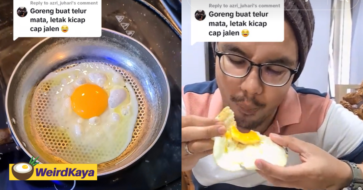 M'sian man fries crocodile egg to prevent it from hatching as he no longer had space for more | weirdkaya