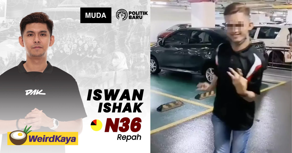 31yo m'sian who mocked oku community in viral 2021 video is now muda's candidate for state election | weirdkaya