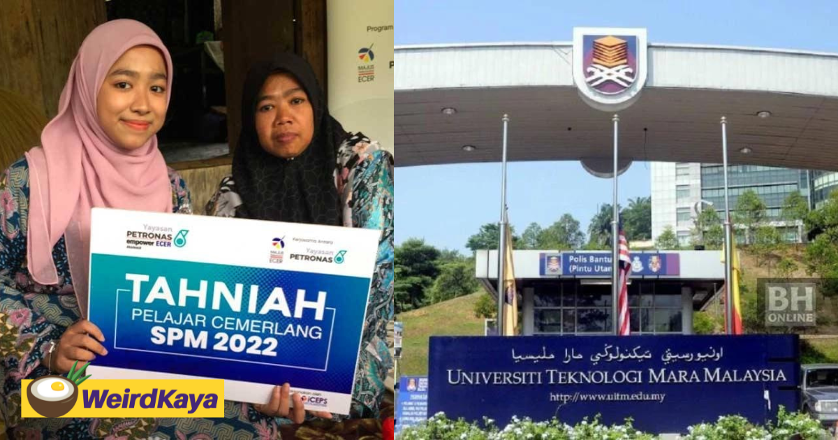 M'sian girl rejects university offer due to financial constraints, opts for stpm instead | weirdkaya