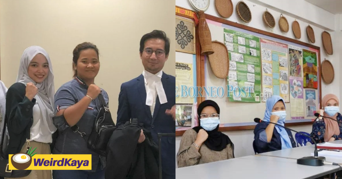 3 m'sian students win lawsuit against ex-english teacher who was absent for 7 months, get awarded rm150,000 by court | weirdkaya