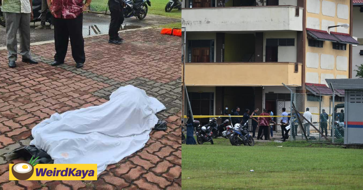 13yo m'sian student falls to her death from 2nd floor of school building in melaka | weirdkaya