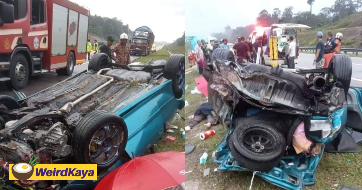 M'sian woman dies in road accident along with her mother and 2 month old baby | weirdkaya
